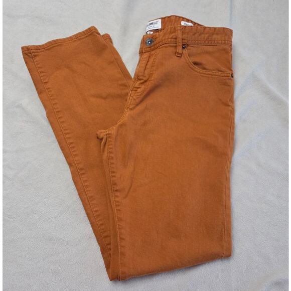 William Rast Dean Slim Straight Mustard Orange JEANS 33/32 Timberlake Pants - Picture 1 of 9